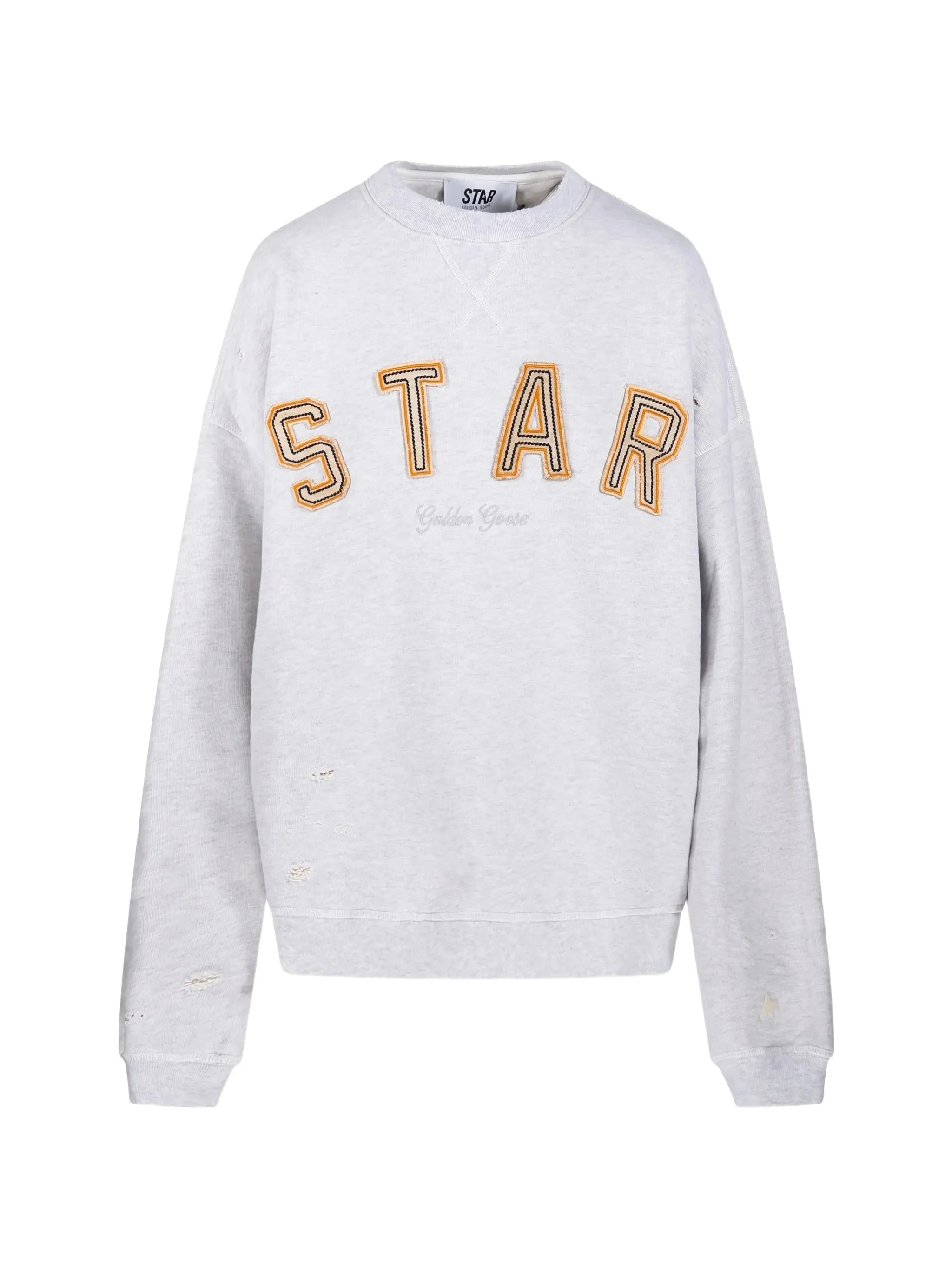 star embroidered sweatshirt