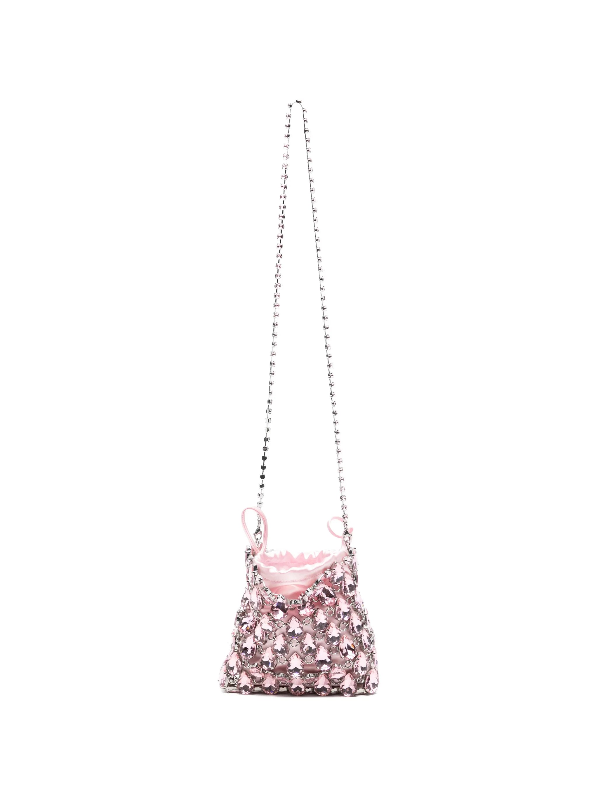 mini crystal-embellished shoulder bag
