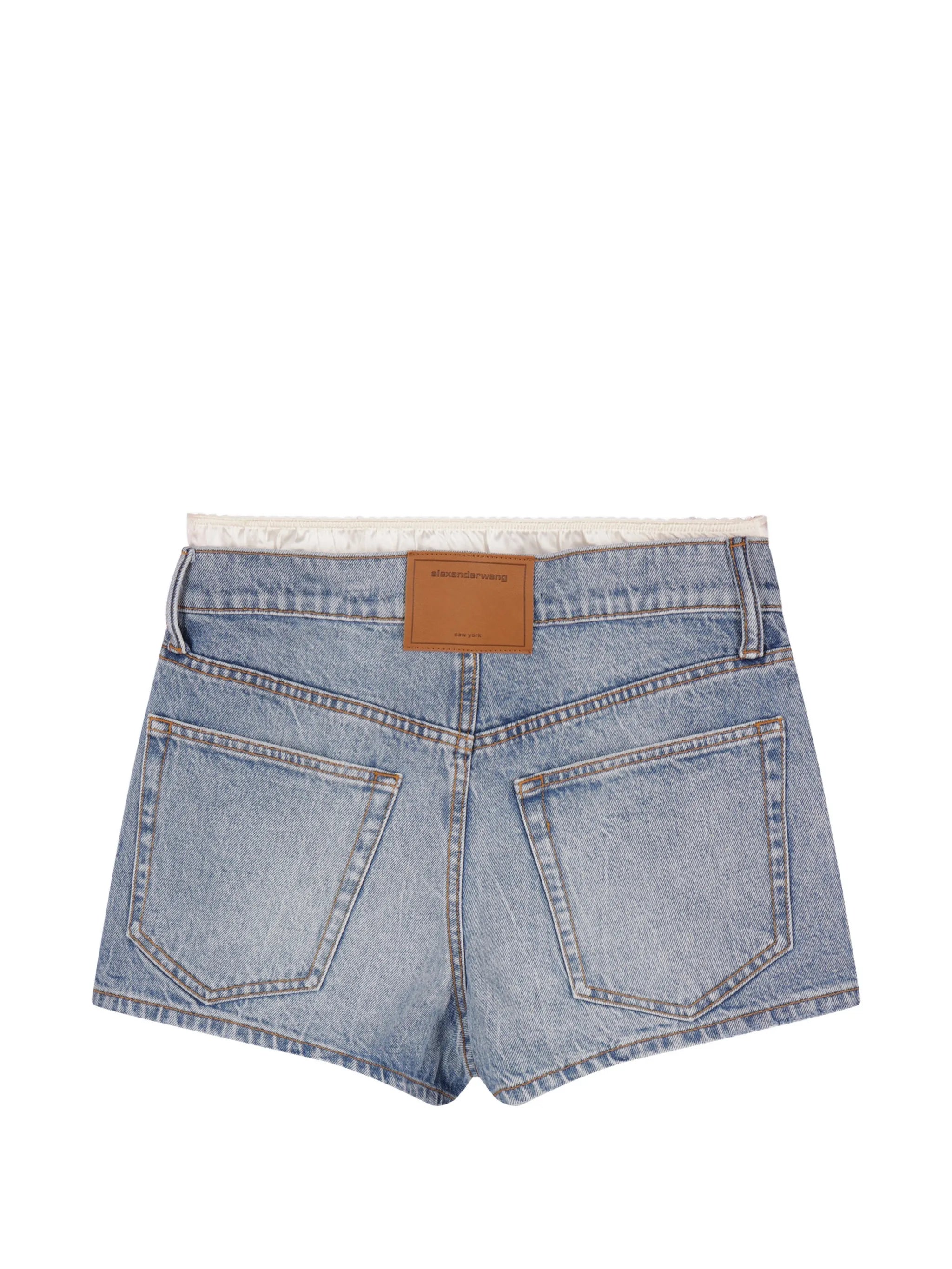 denim shorts