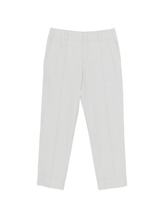 straight-leg trousers