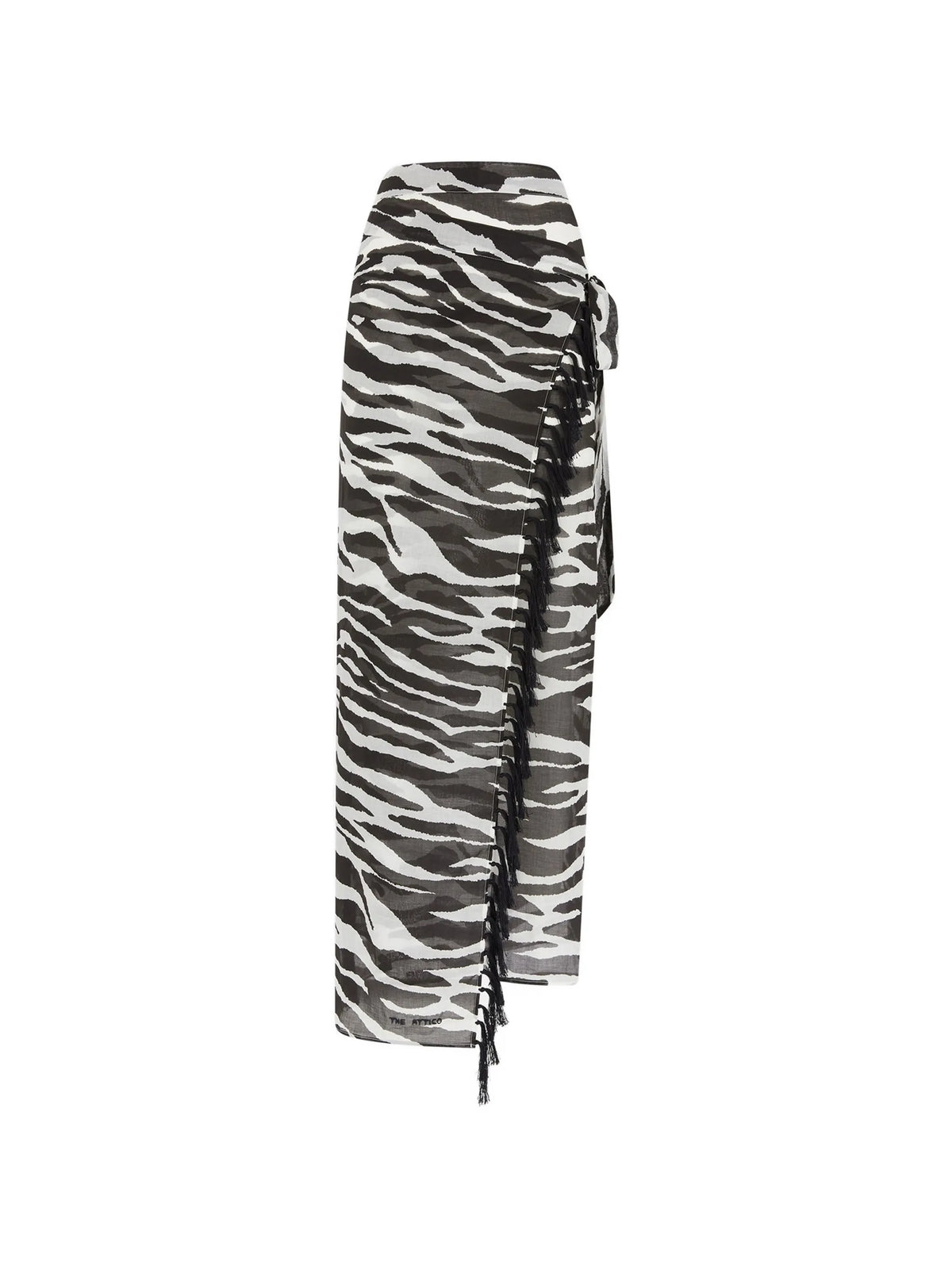 zebra-print pareo