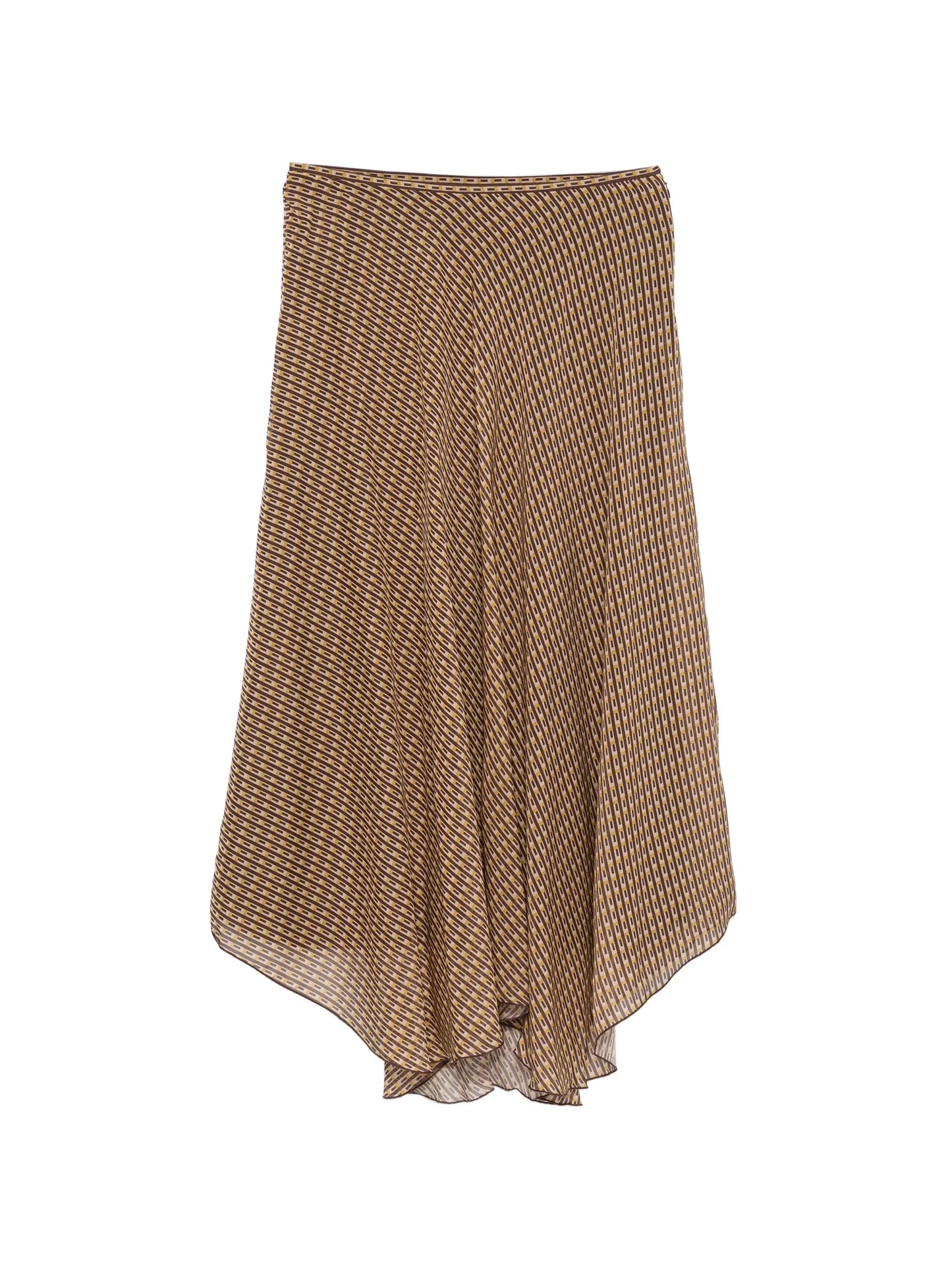 Cooper geometric-pattern maxi skirt