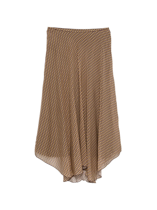 Cooper geometric-pattern maxi skirt