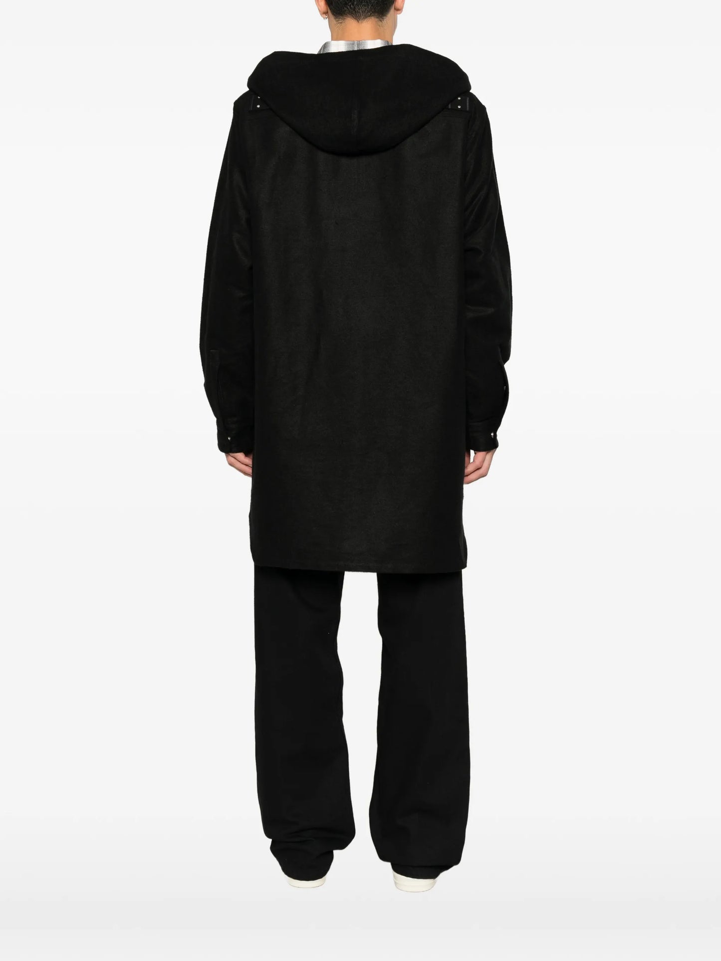 hooded coat