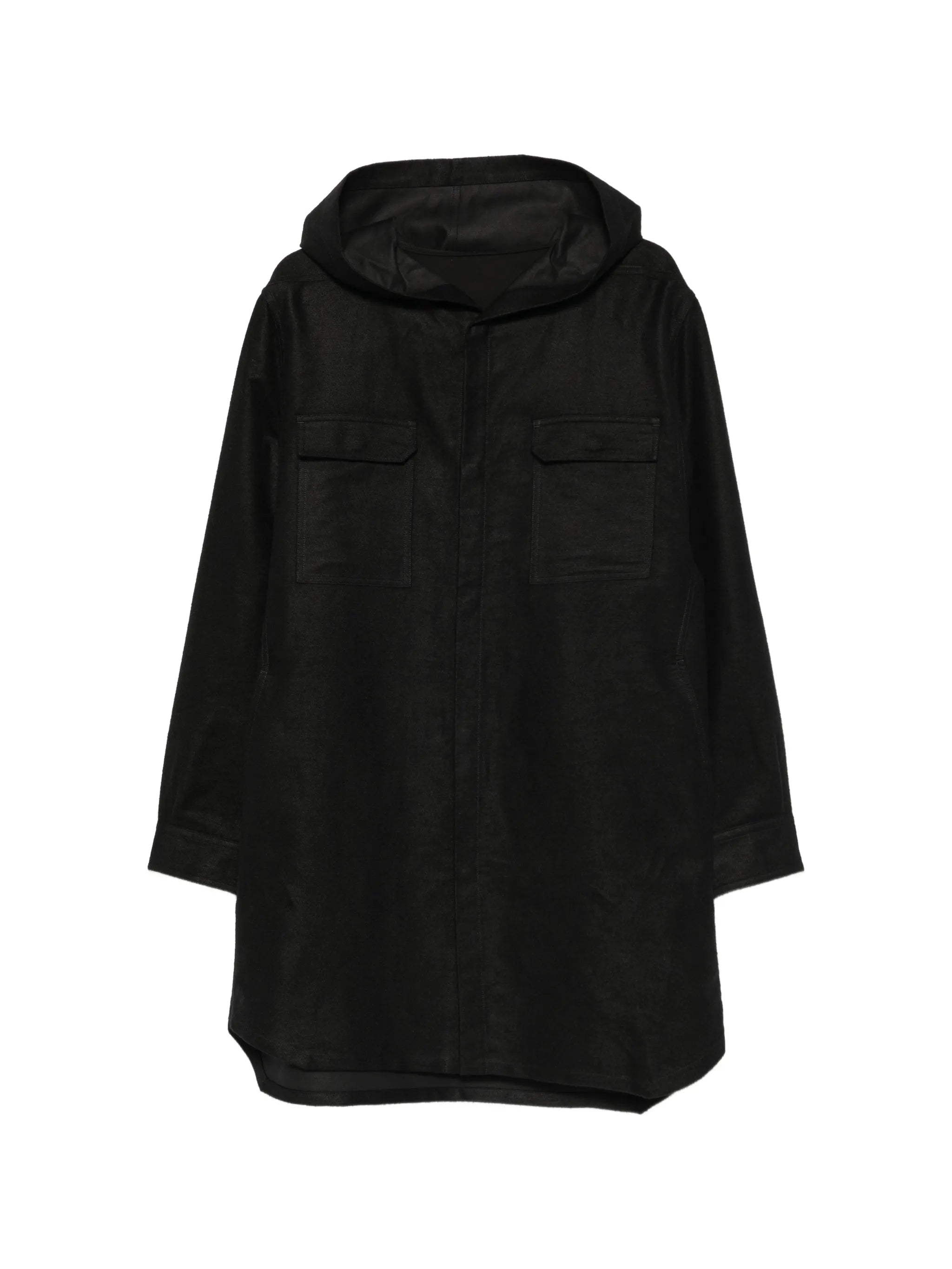 hooded coat