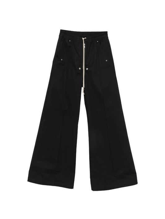 Bela drawstring wide-leg trousers