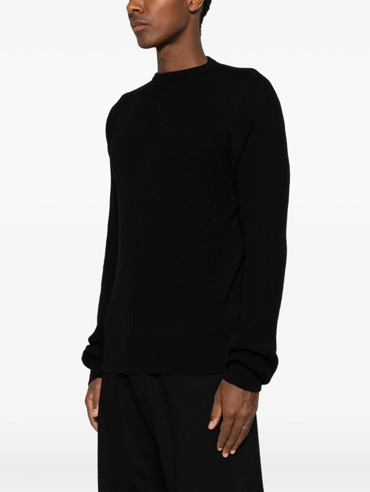 ribbed-knit Fisherman sweater