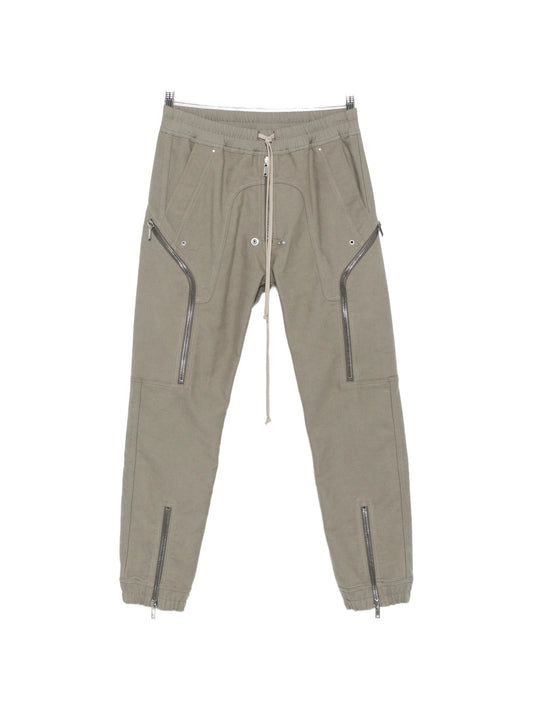 Heizer zip-detail trousers