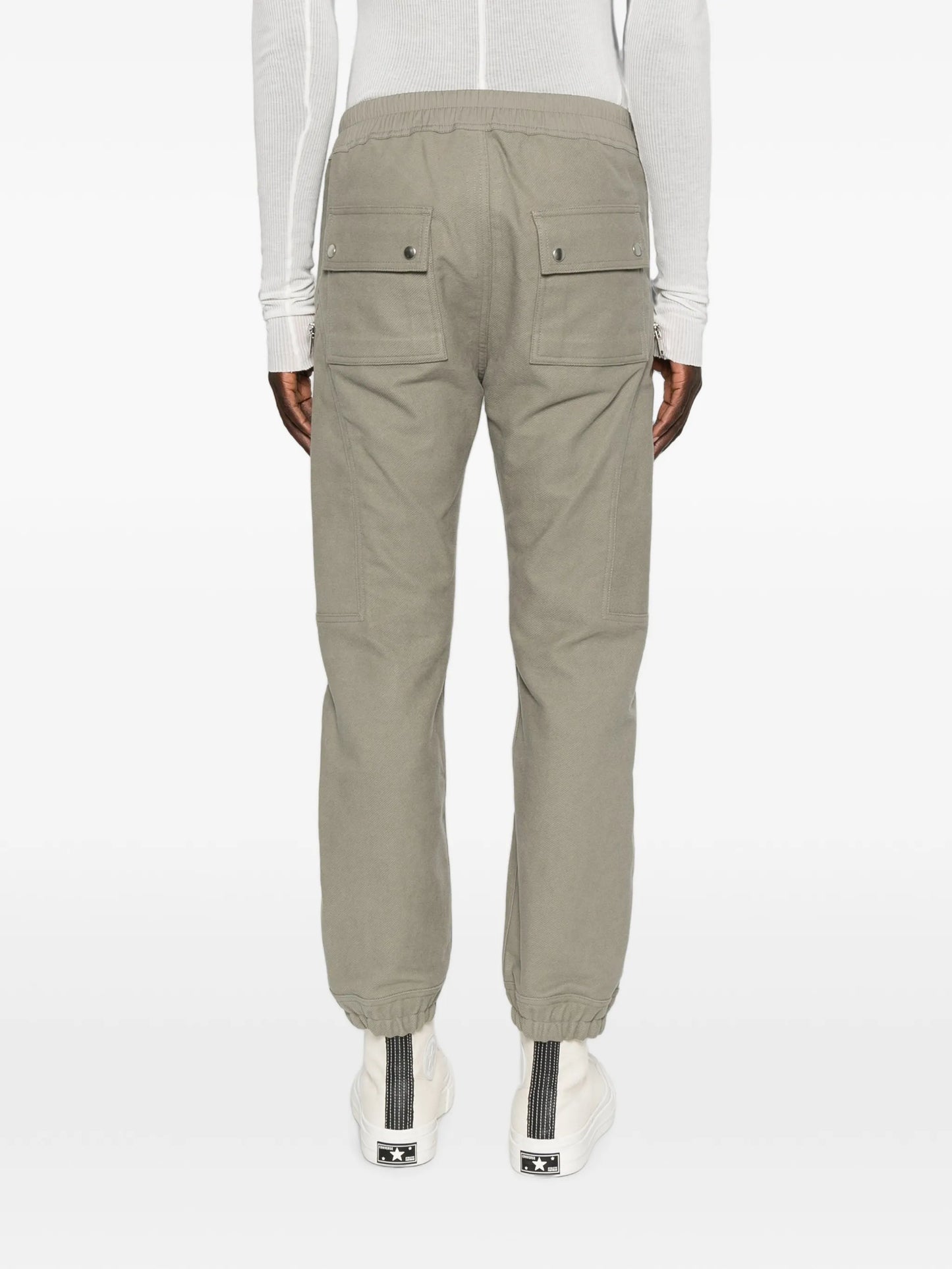 Heizer zip-detail trousers