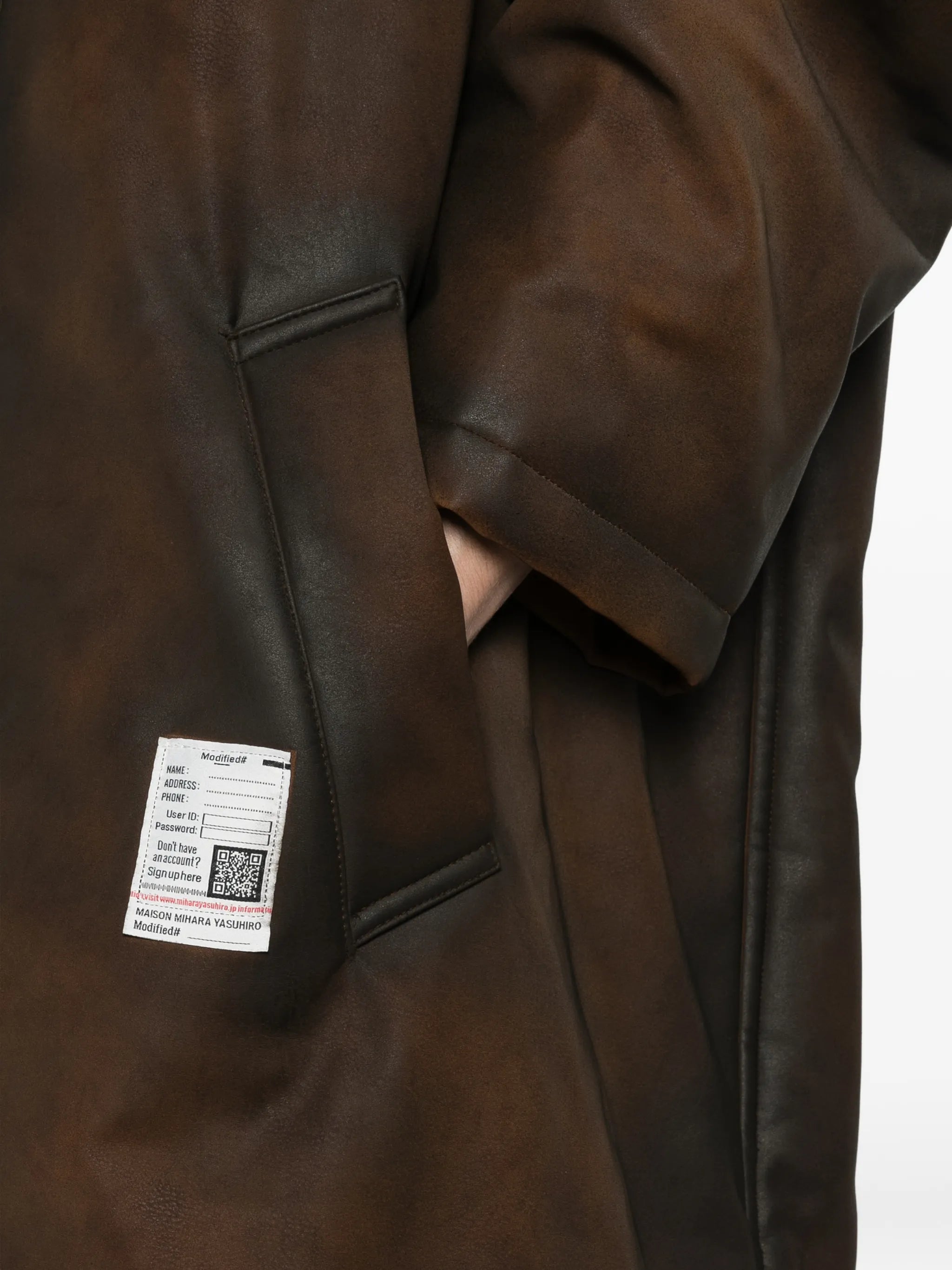coated puffer coat