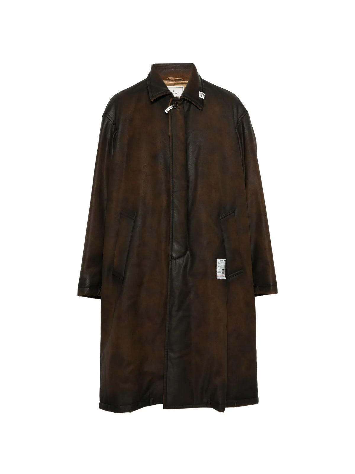 coated puffer coat