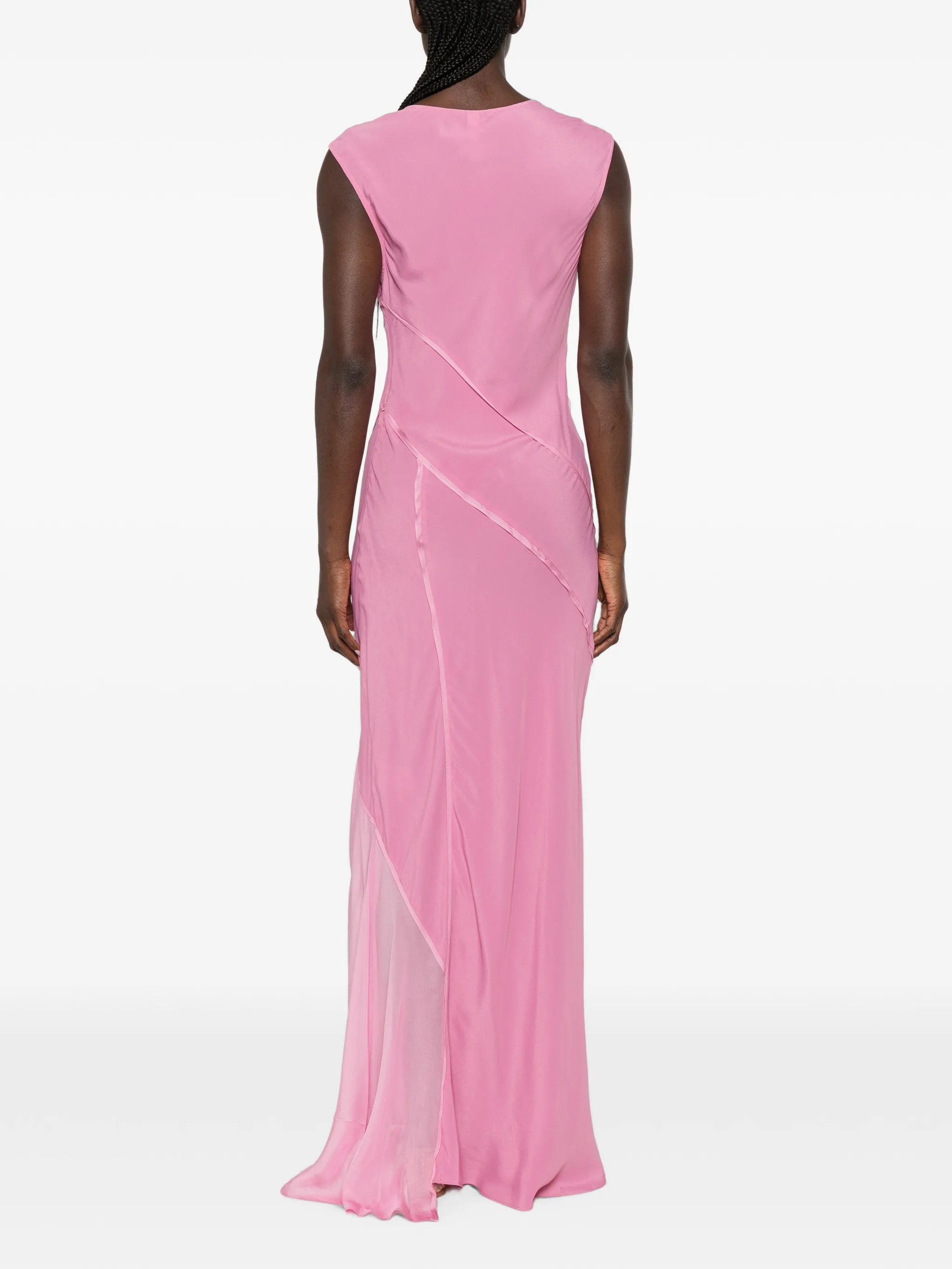 Elin panelled maxi dress