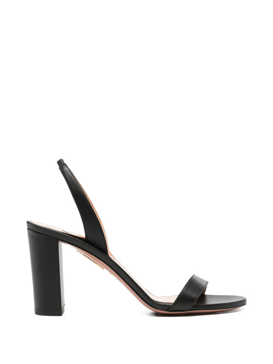 So Nude block sandals