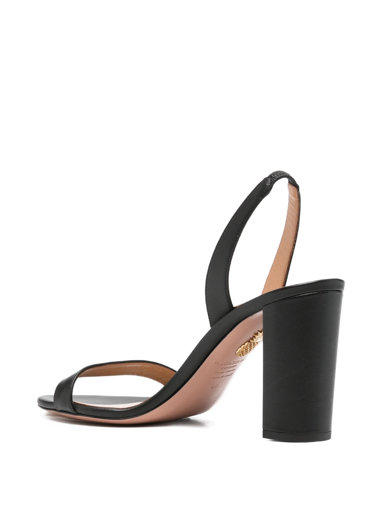 So Nude block sandals