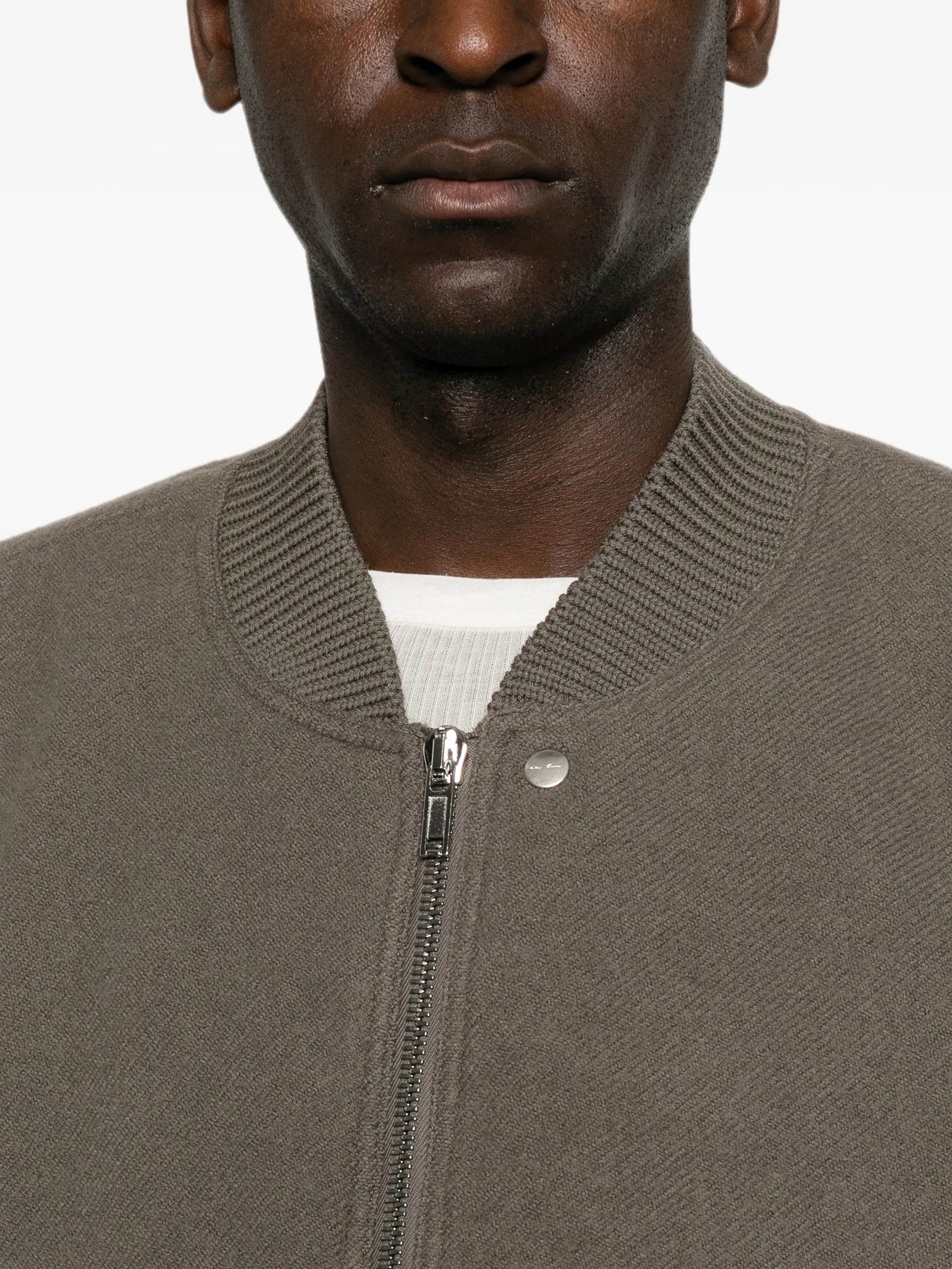 Tower Secchia flight jacket in boiled wool