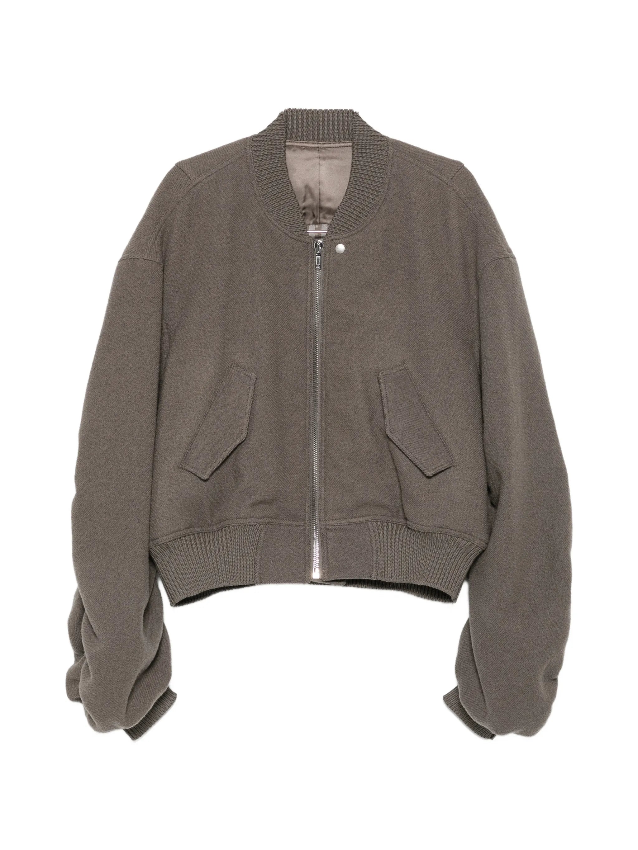 Tower Secchia flight jacket in boiled wool