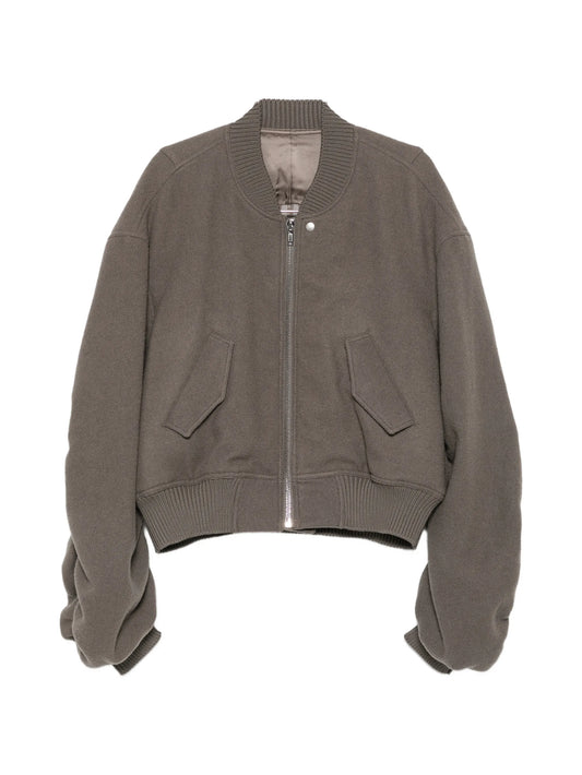 Tower Secchia flight jacket in boiled wool