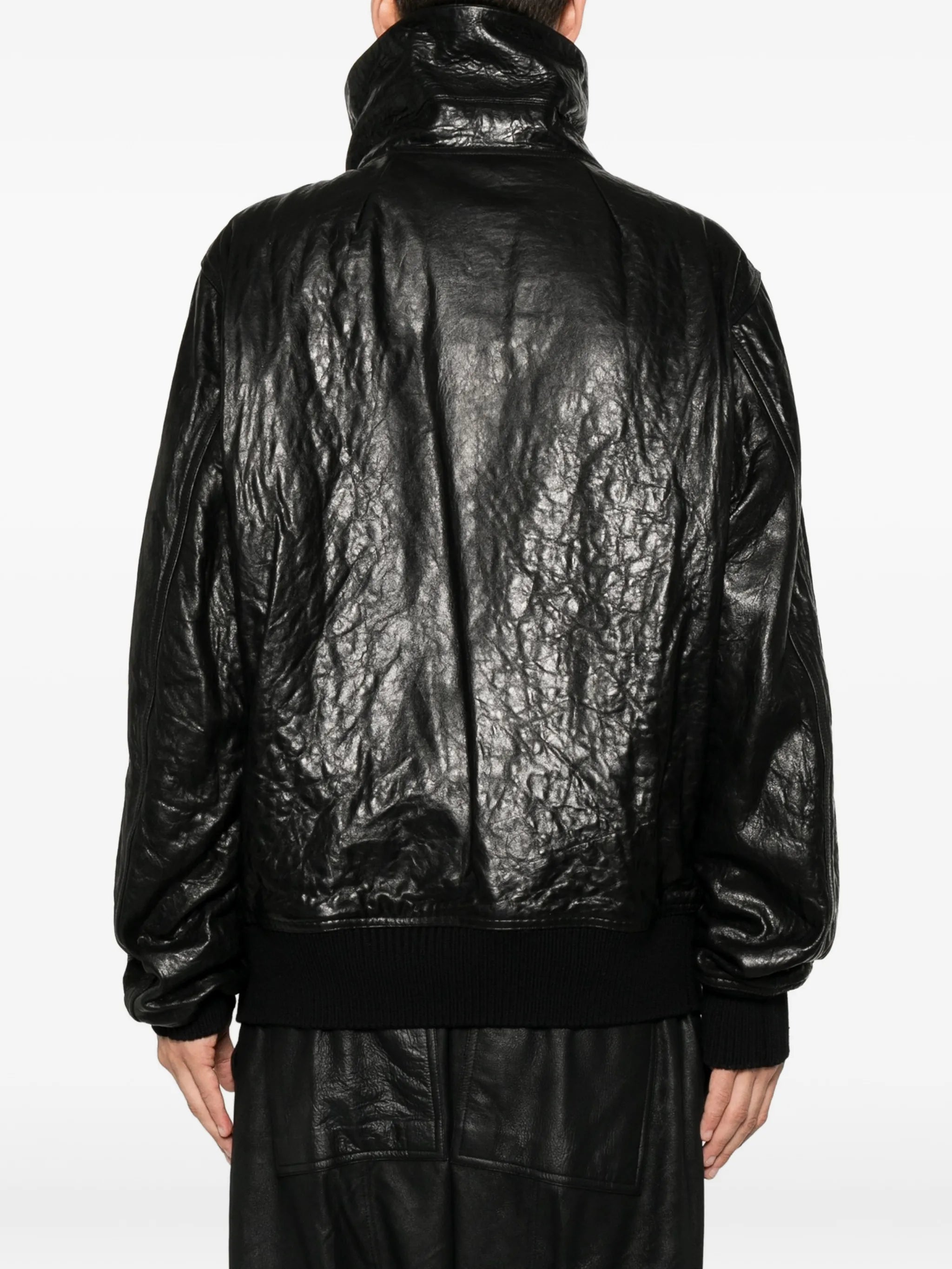 Tower Dracuflight jacket in tumbled lamb