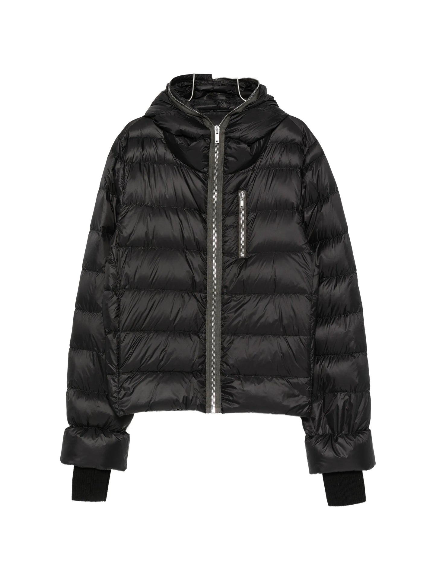Gimp hooded down jacket