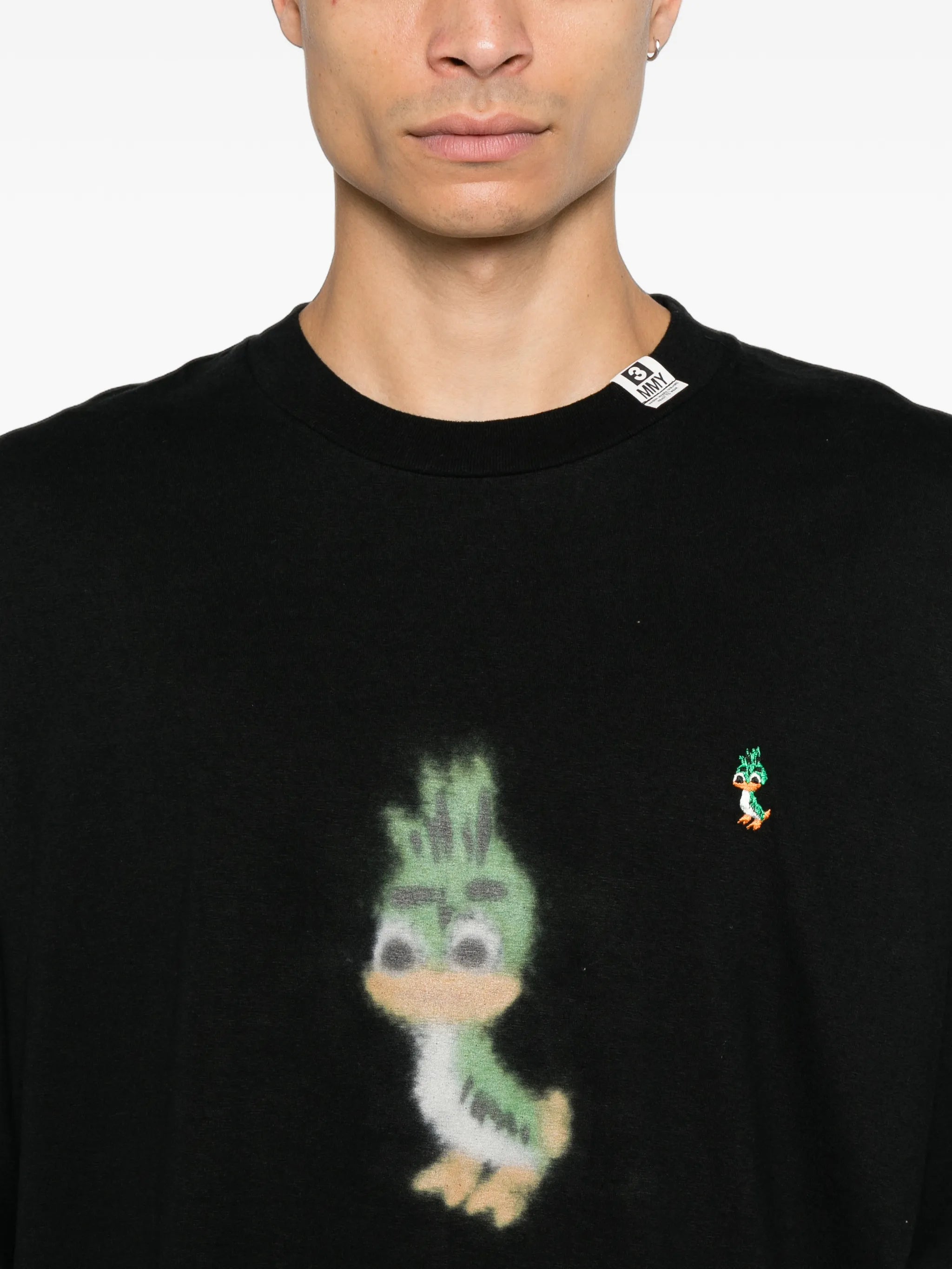 Leon-print T-shirt