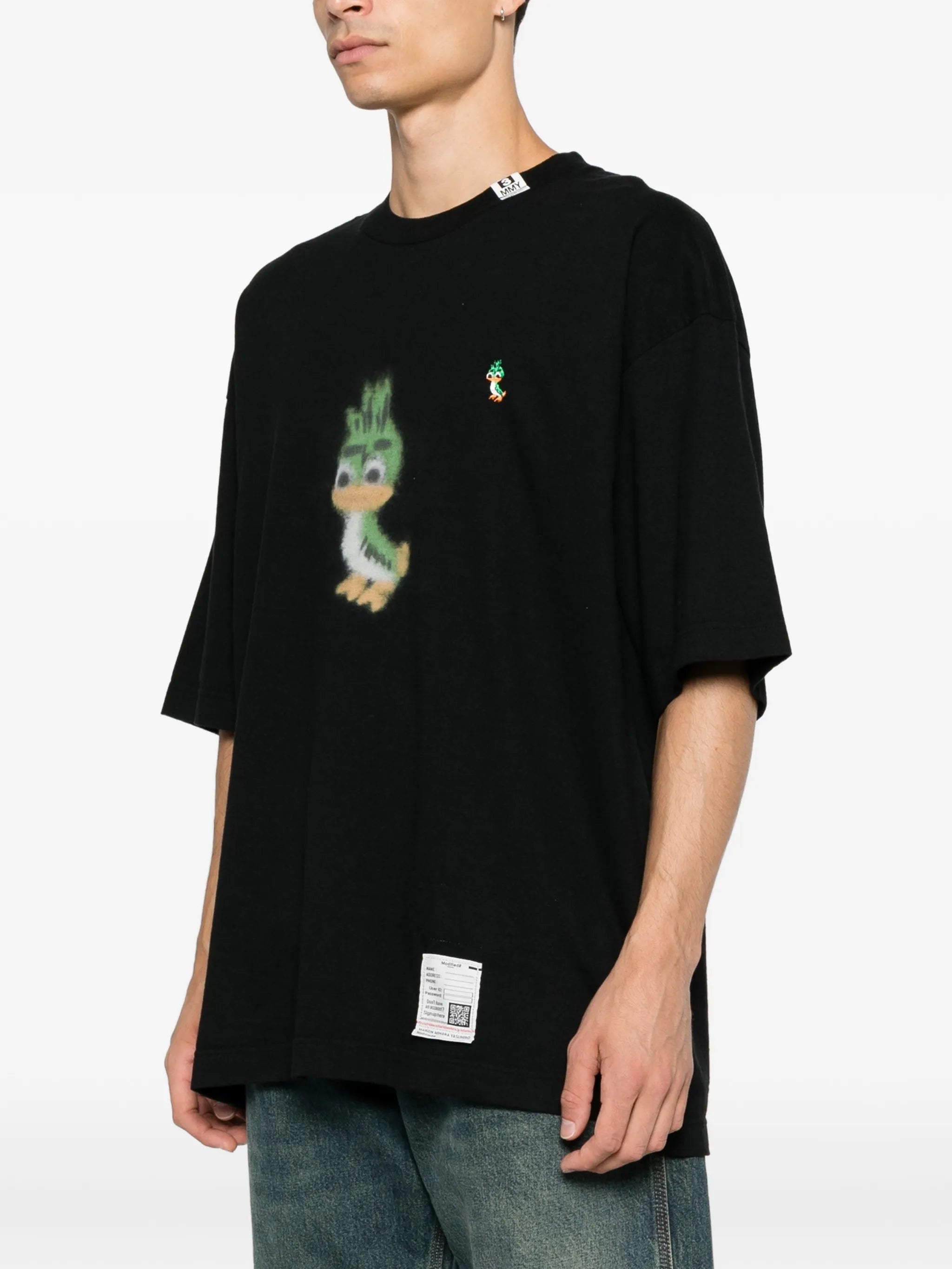 Leon-print T-shirt