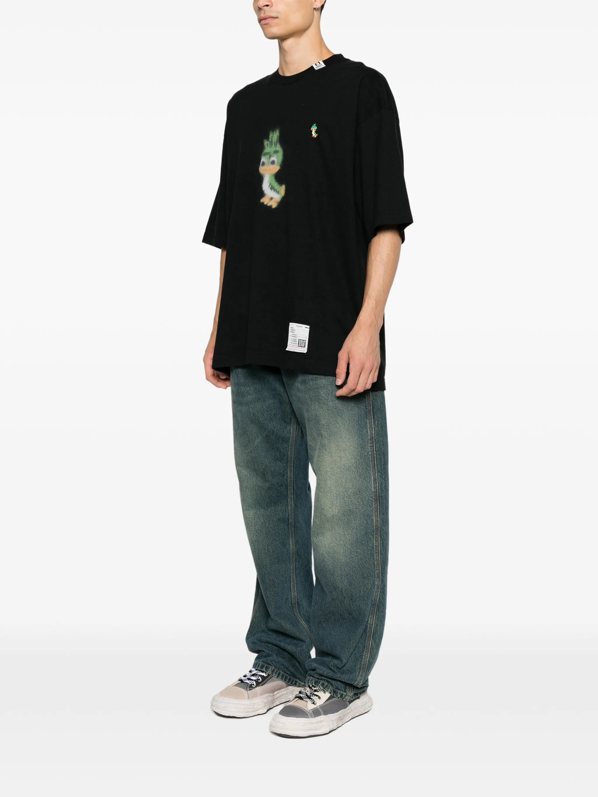 Leon-print T-shirt