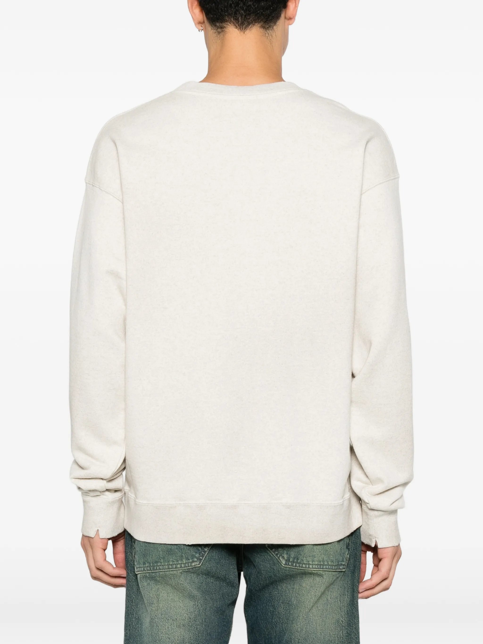 doodle-print sweater