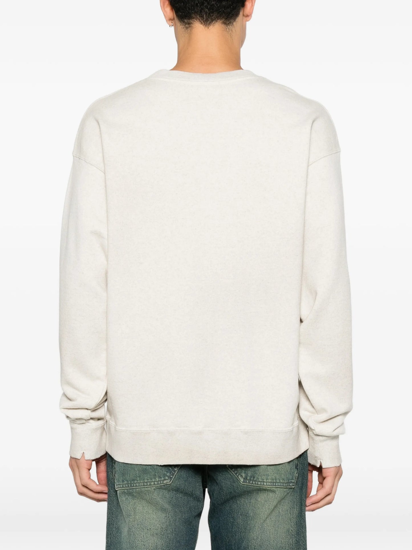 doodle-print sweater