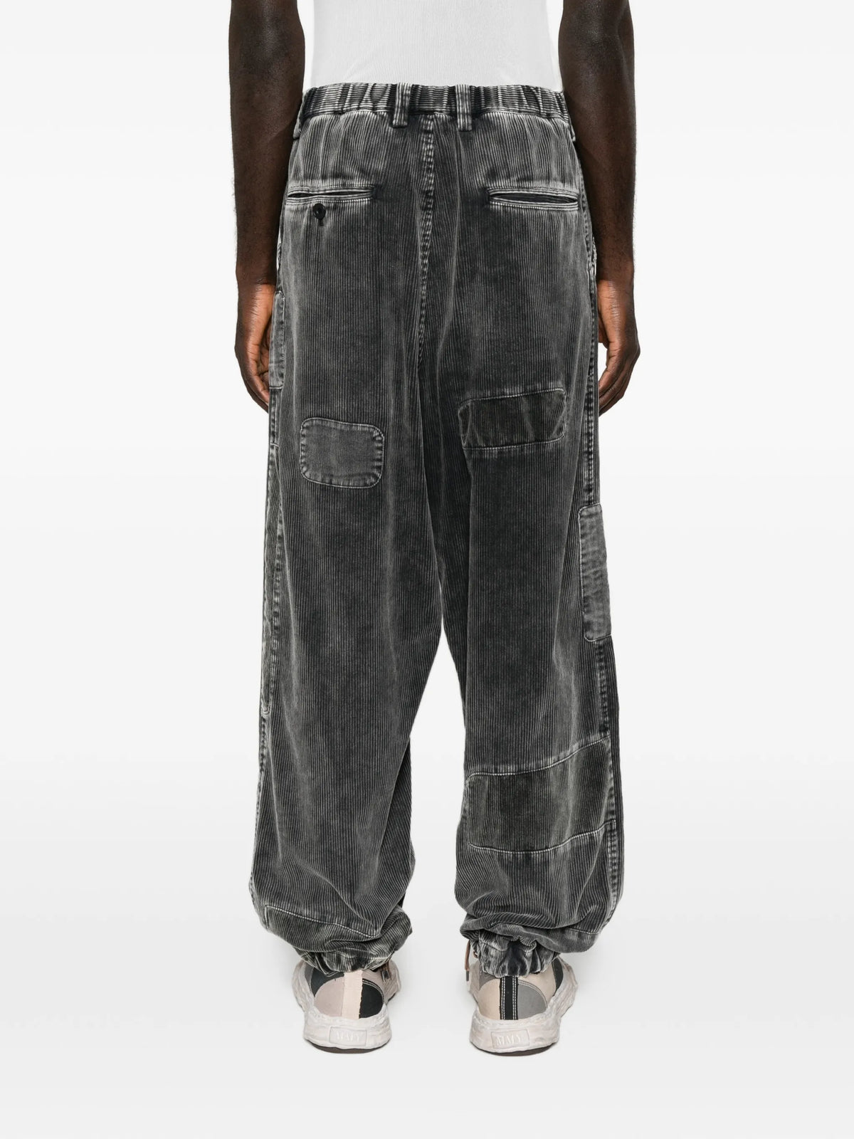 patchwork corduroy cargo pants