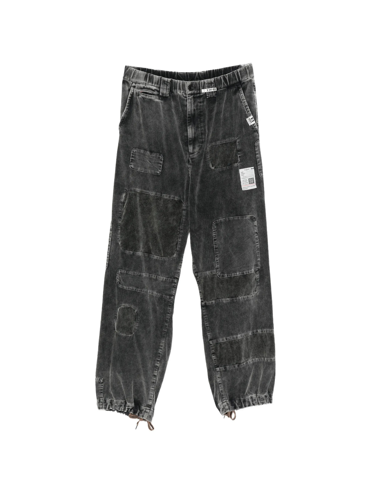 patchwork corduroy cargo pants