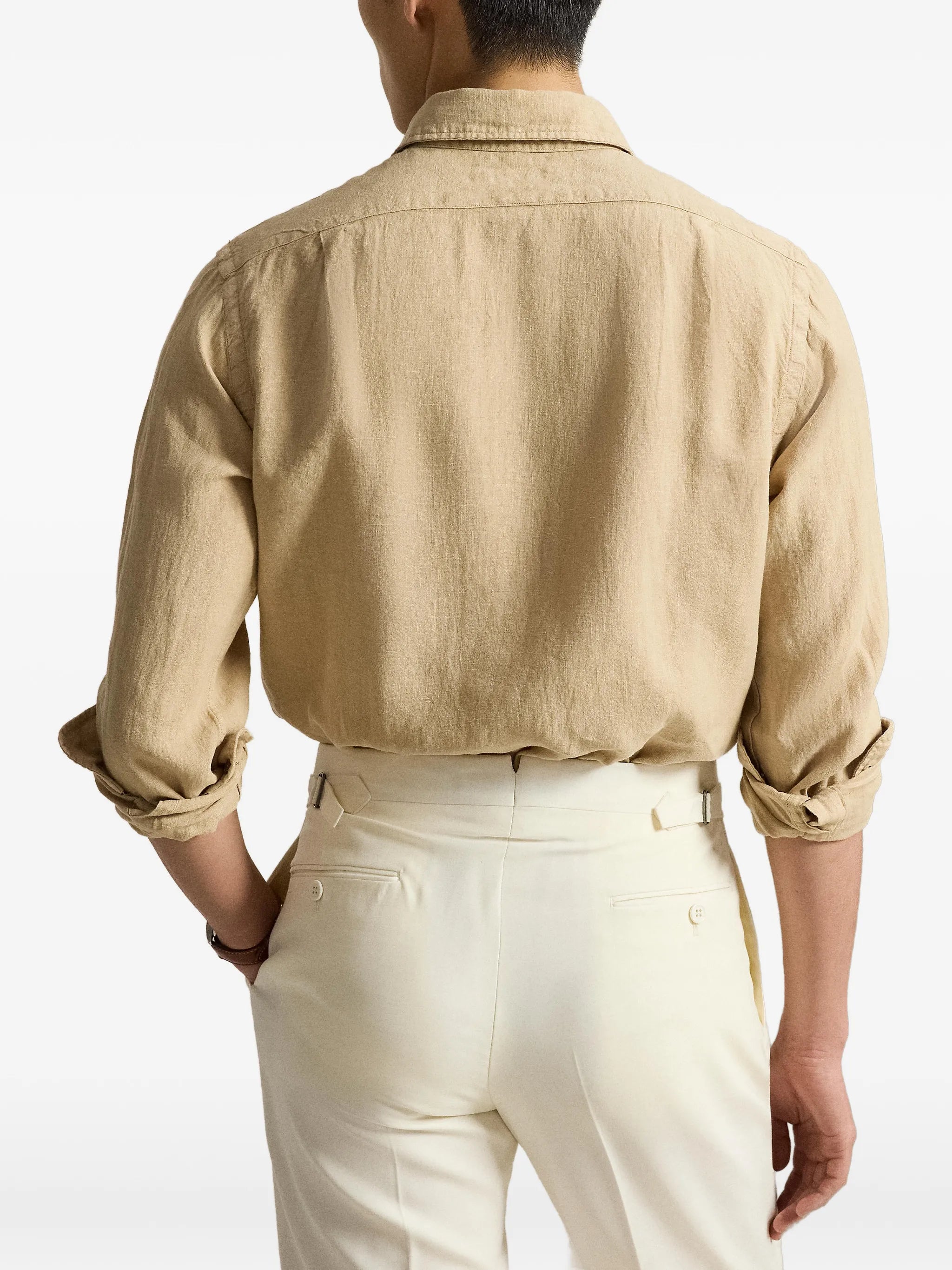 Custom Fit Pony-embroidered shirt