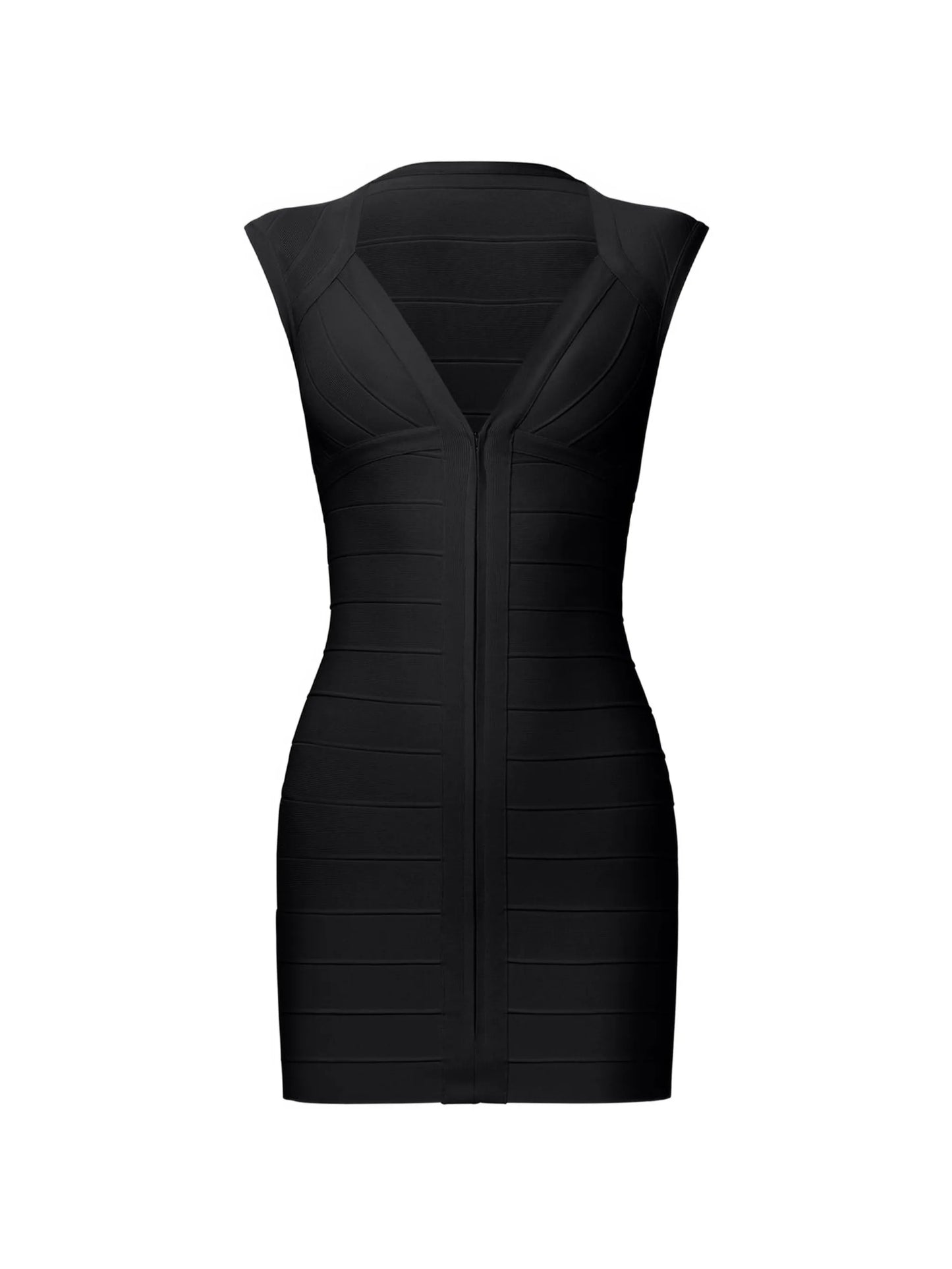 zip sleeveless dress