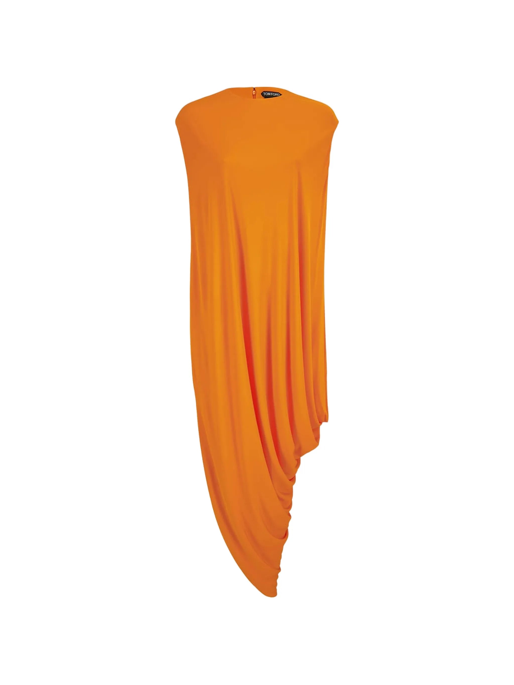 Impossible asymmetric cap sleeve top