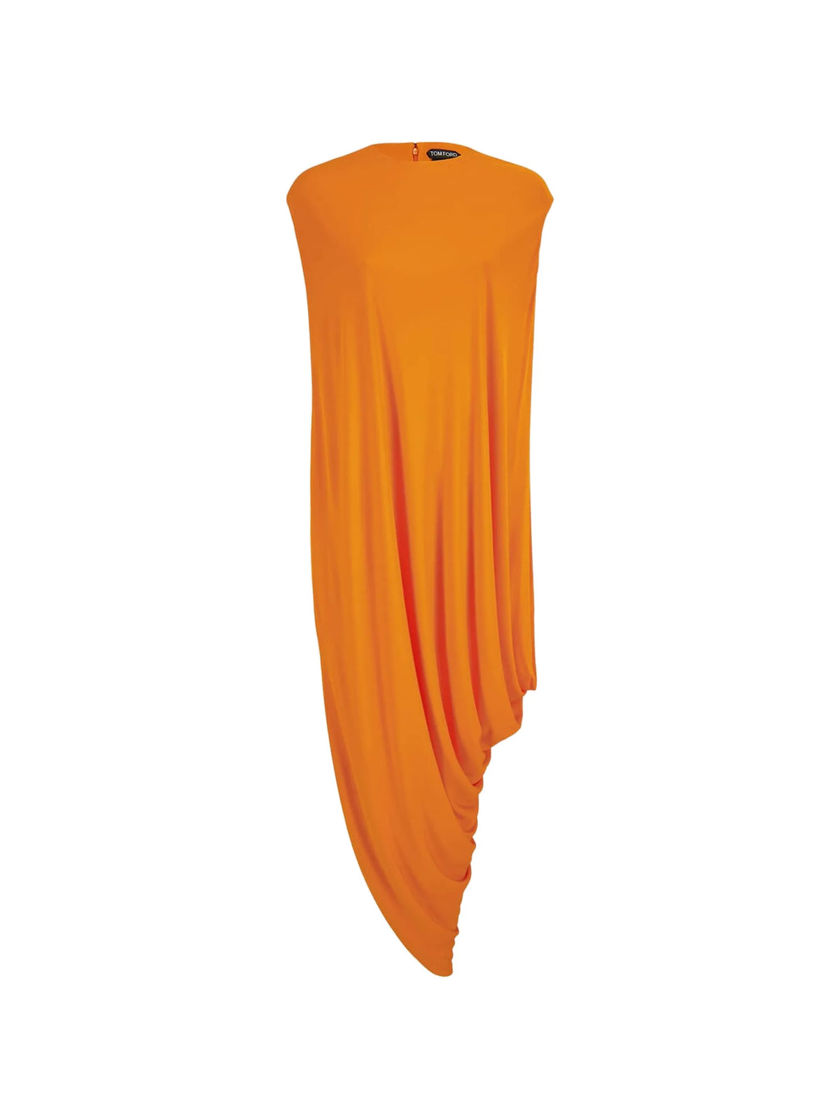 Impossible asymmetric cap sleeve top
