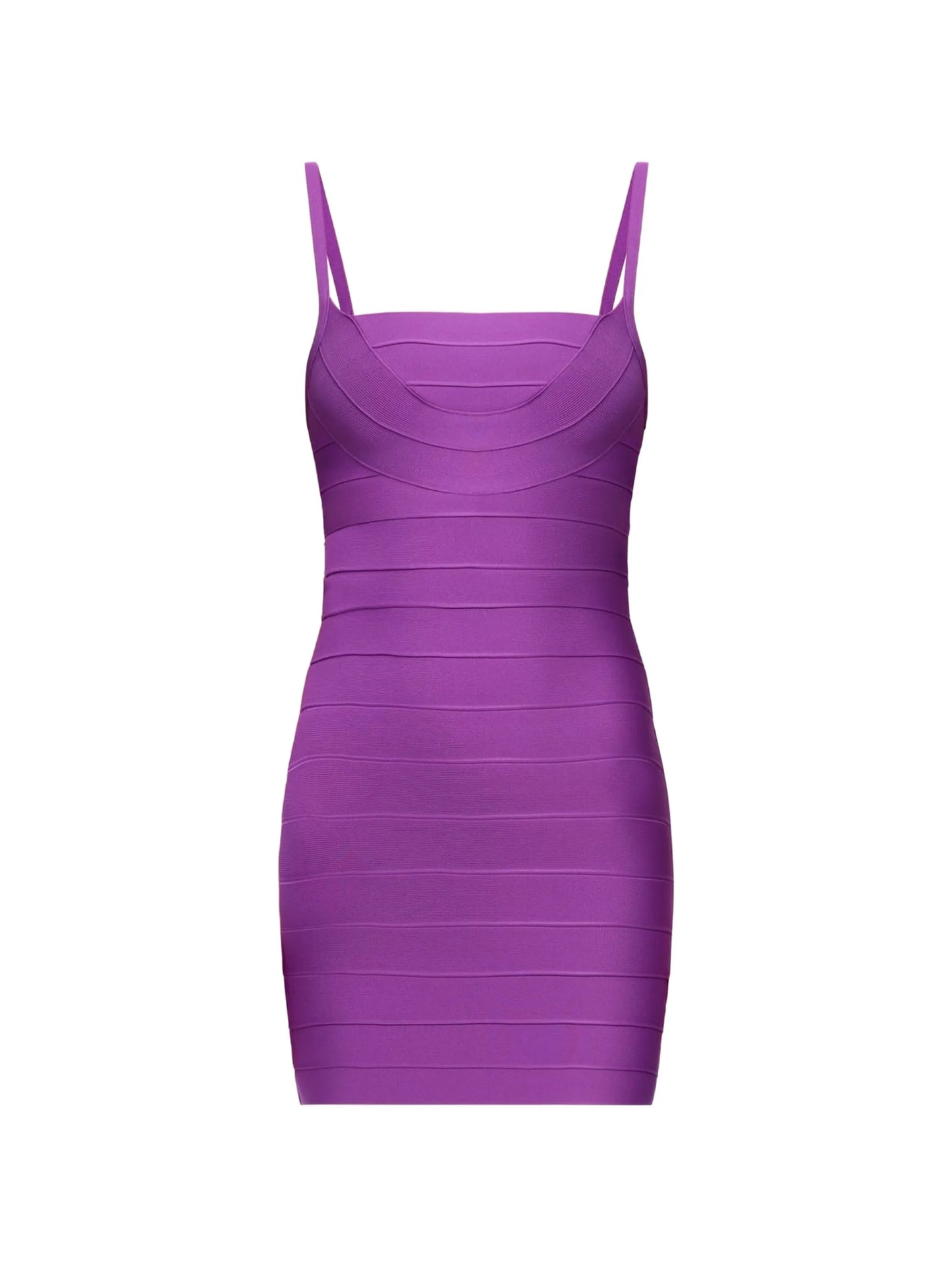 ribbed strap dress