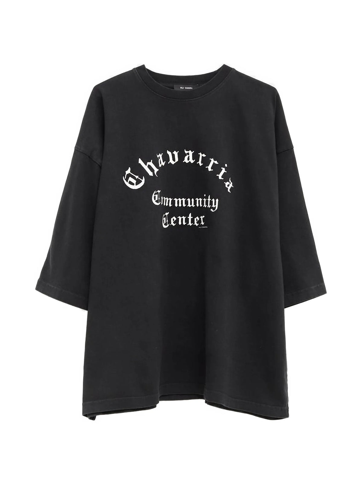 logo-print oversized T-shirt