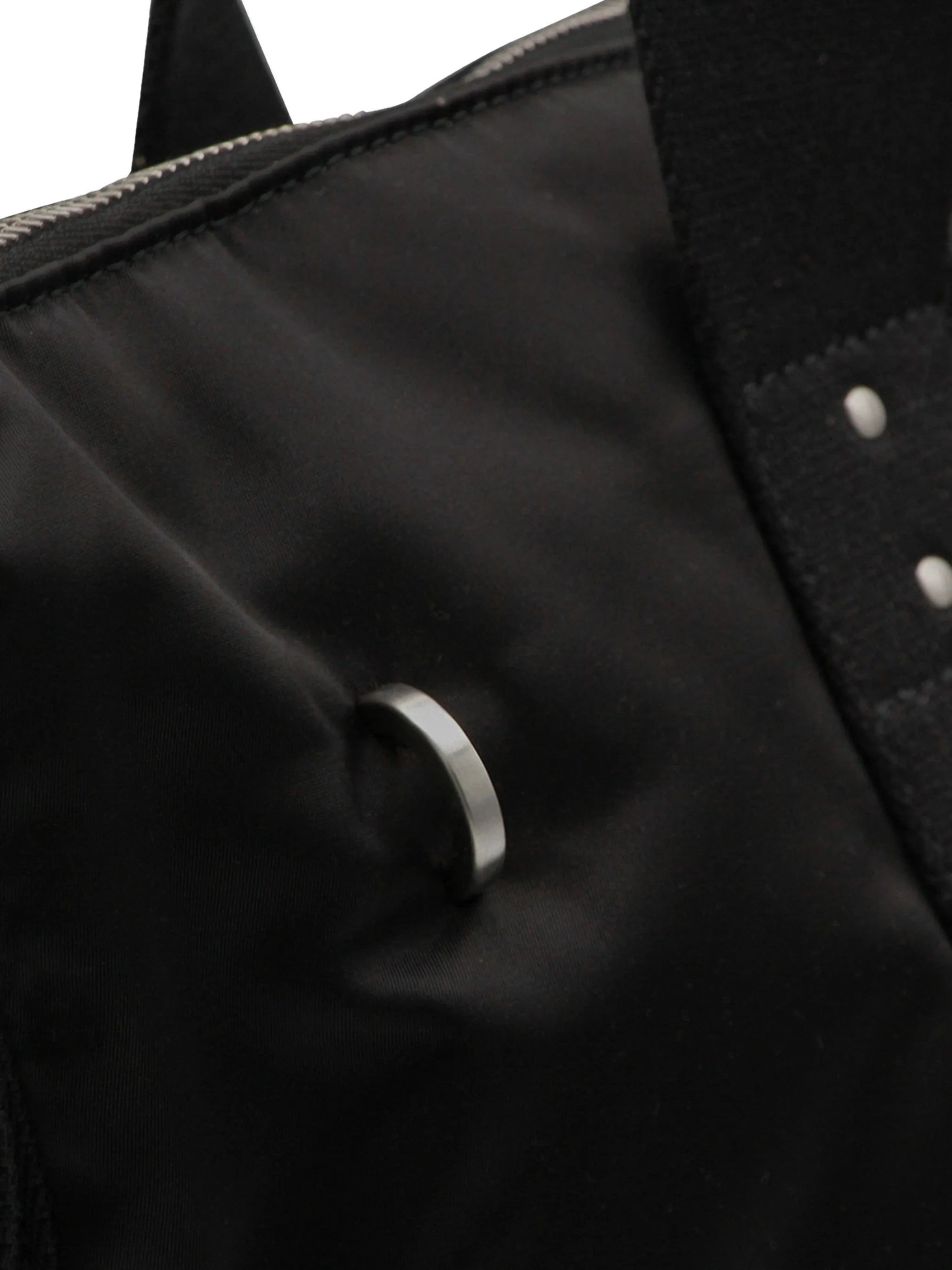 strap detail tote bag