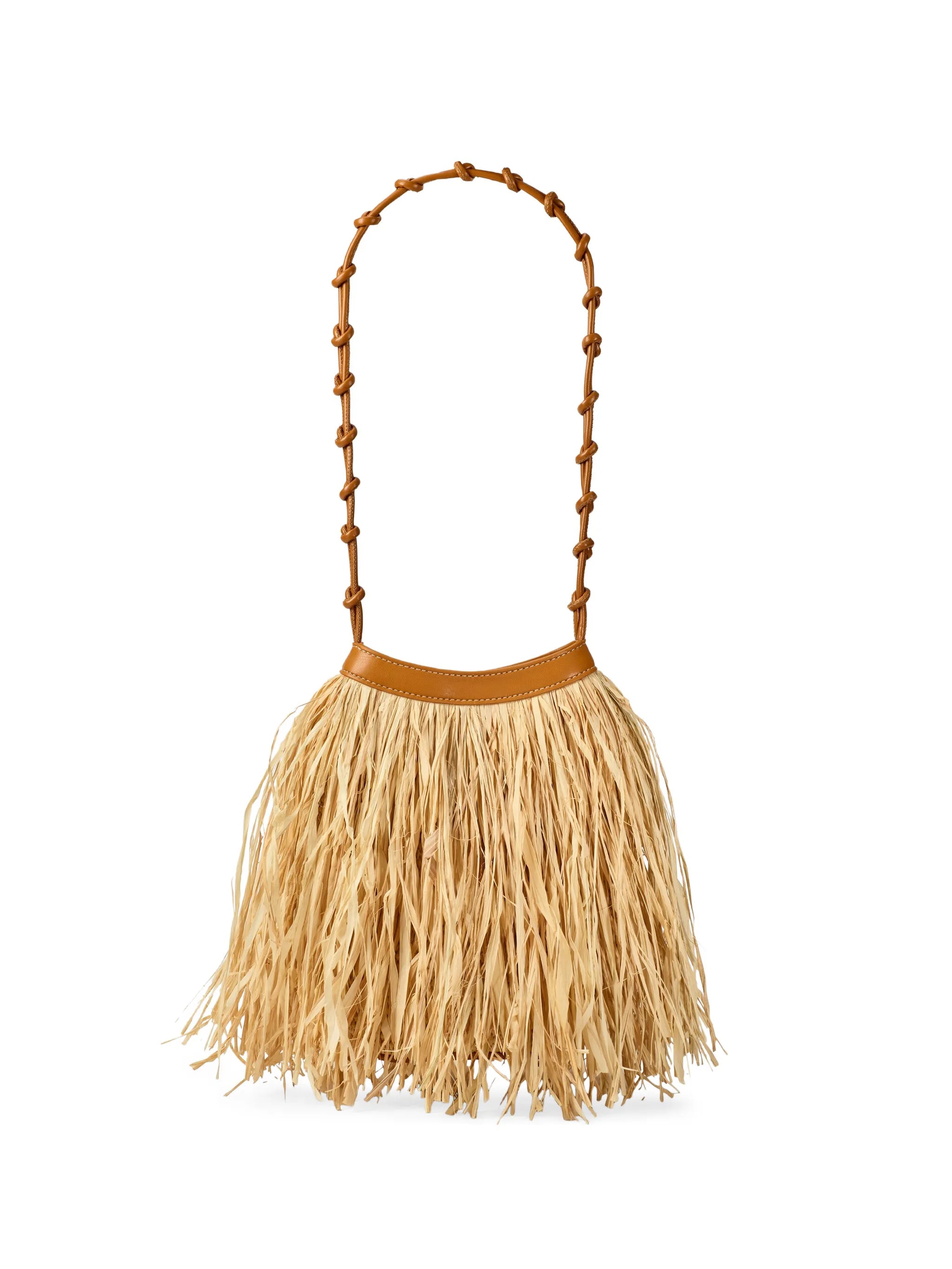 Knotty shoulder bag
