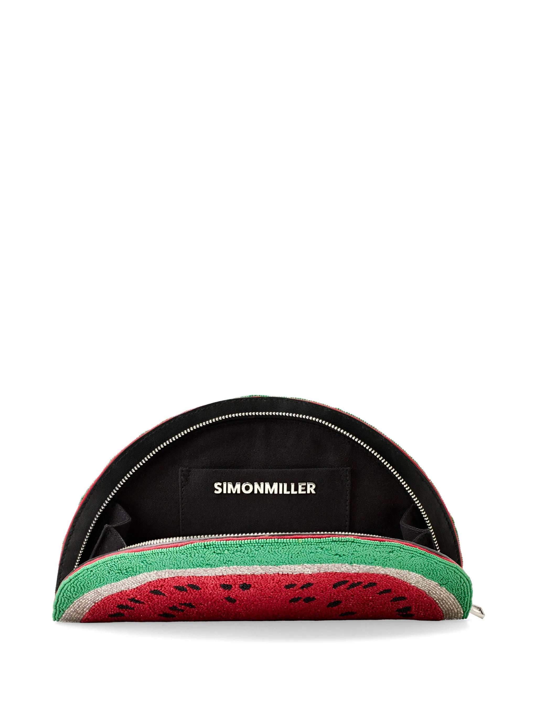 beaded Lune clutch