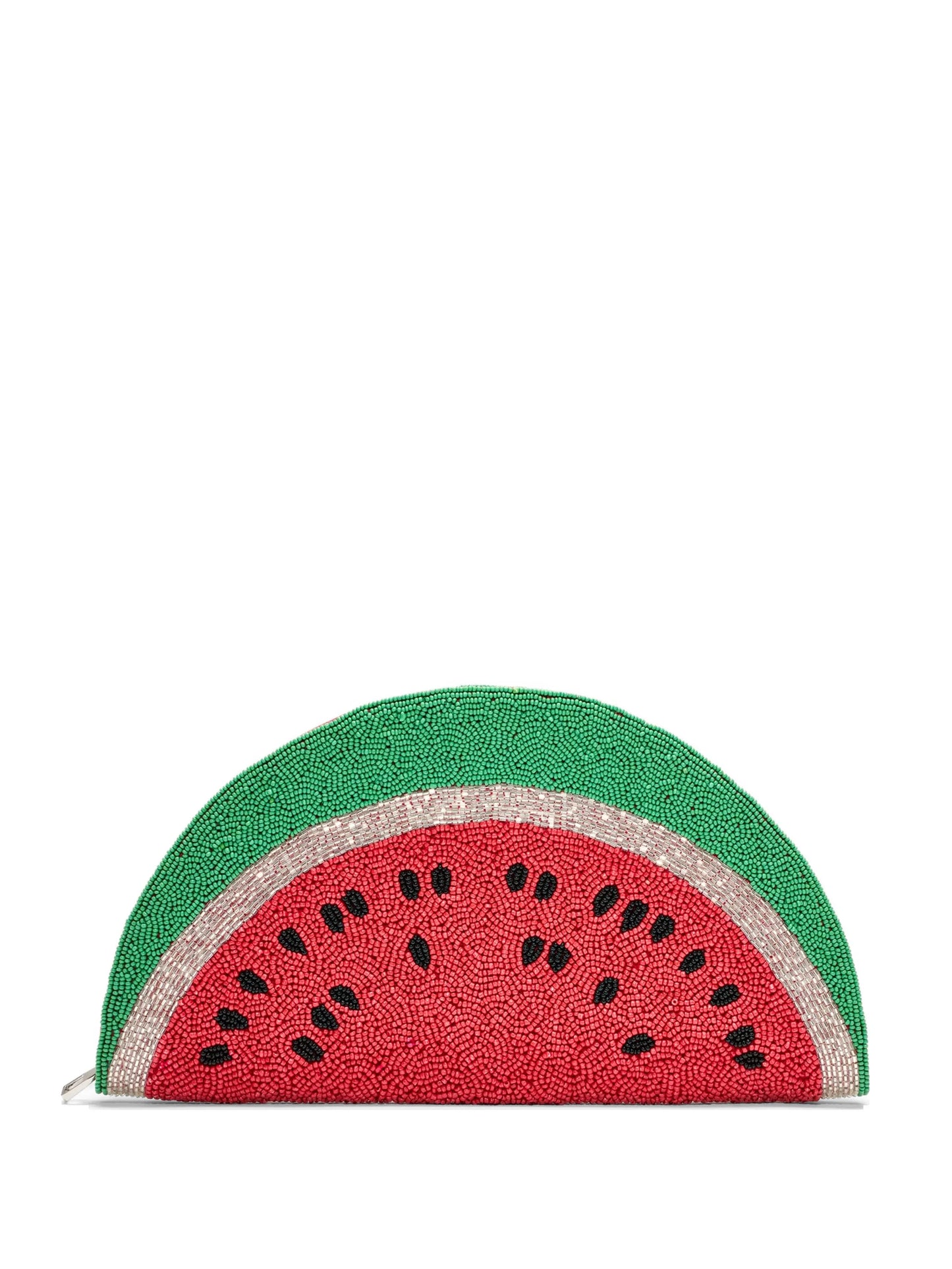 Lune beaded clutch bag