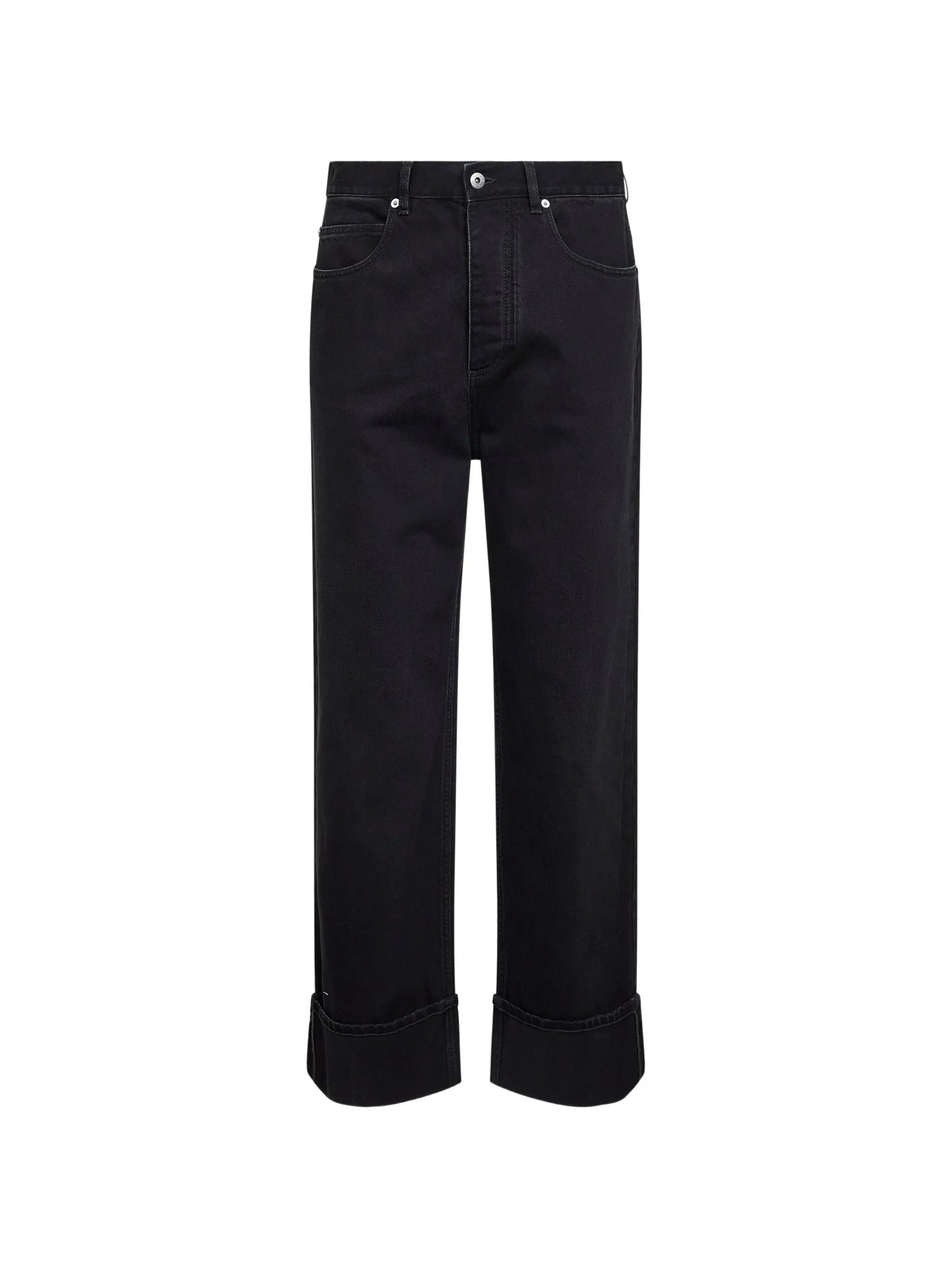 straight-cut jeans