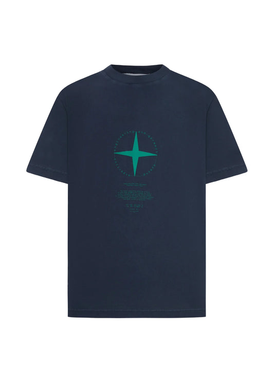 graphic-print crew-neck T-shirt