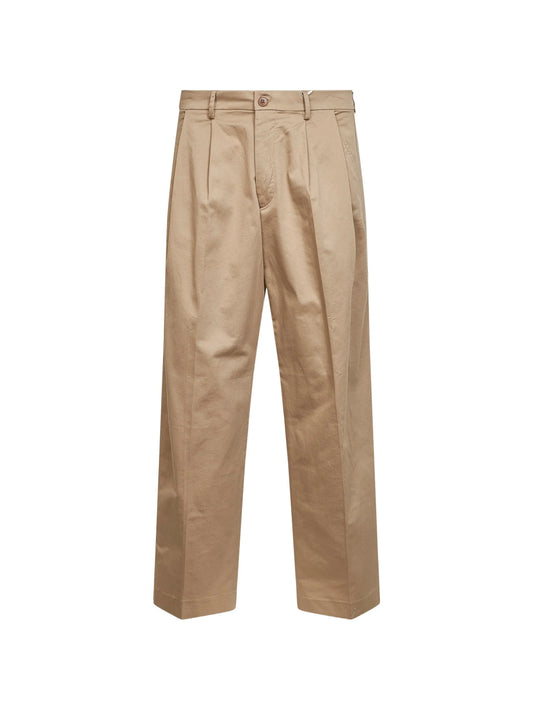 Justin pleated trousers