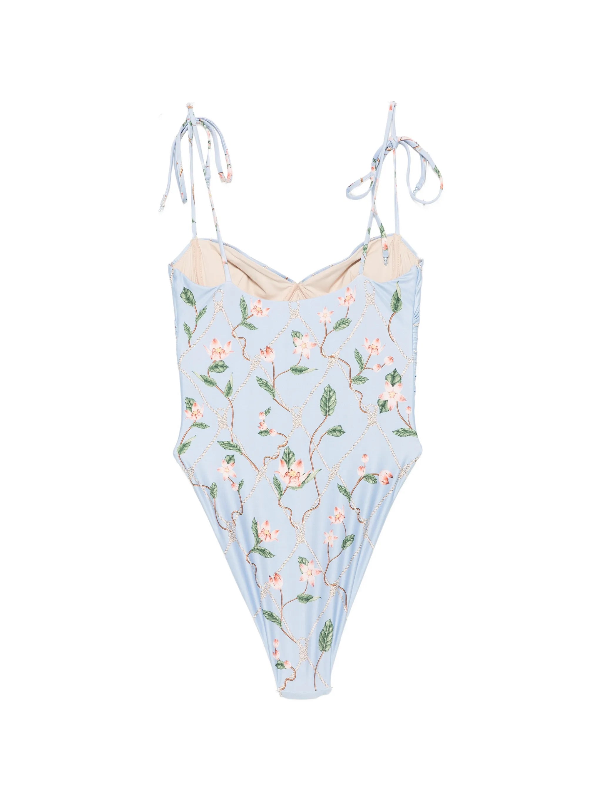 Rábano Navegante floral-print swimsuit