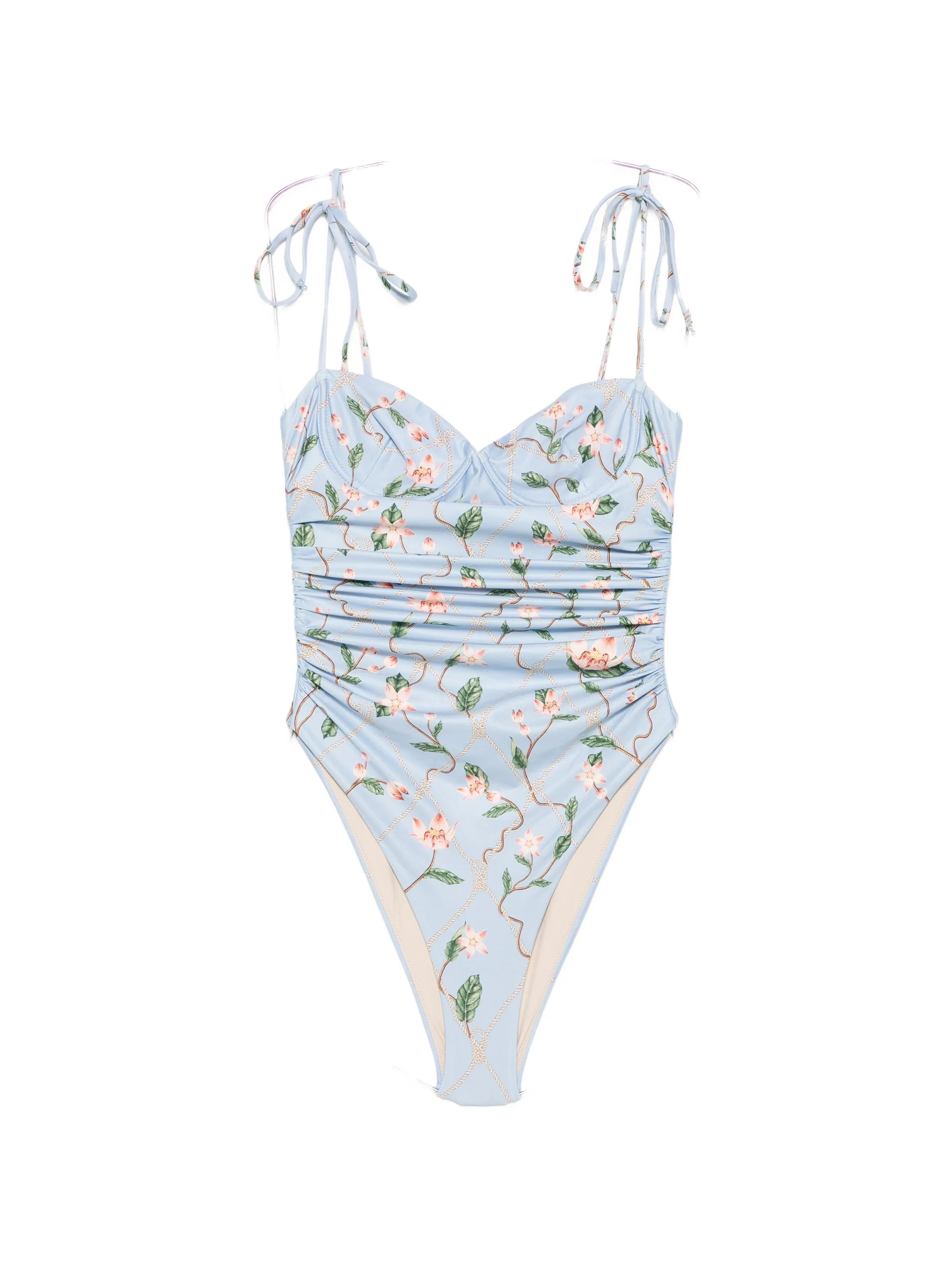 Rábano Navegante floral-print swimsuit