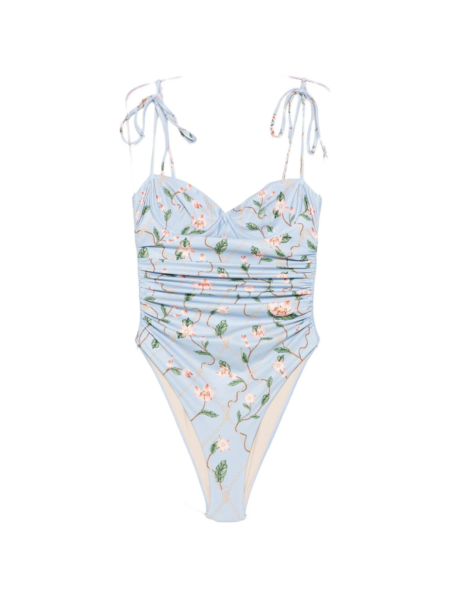 Rábano Navegante floral-print swimsuit