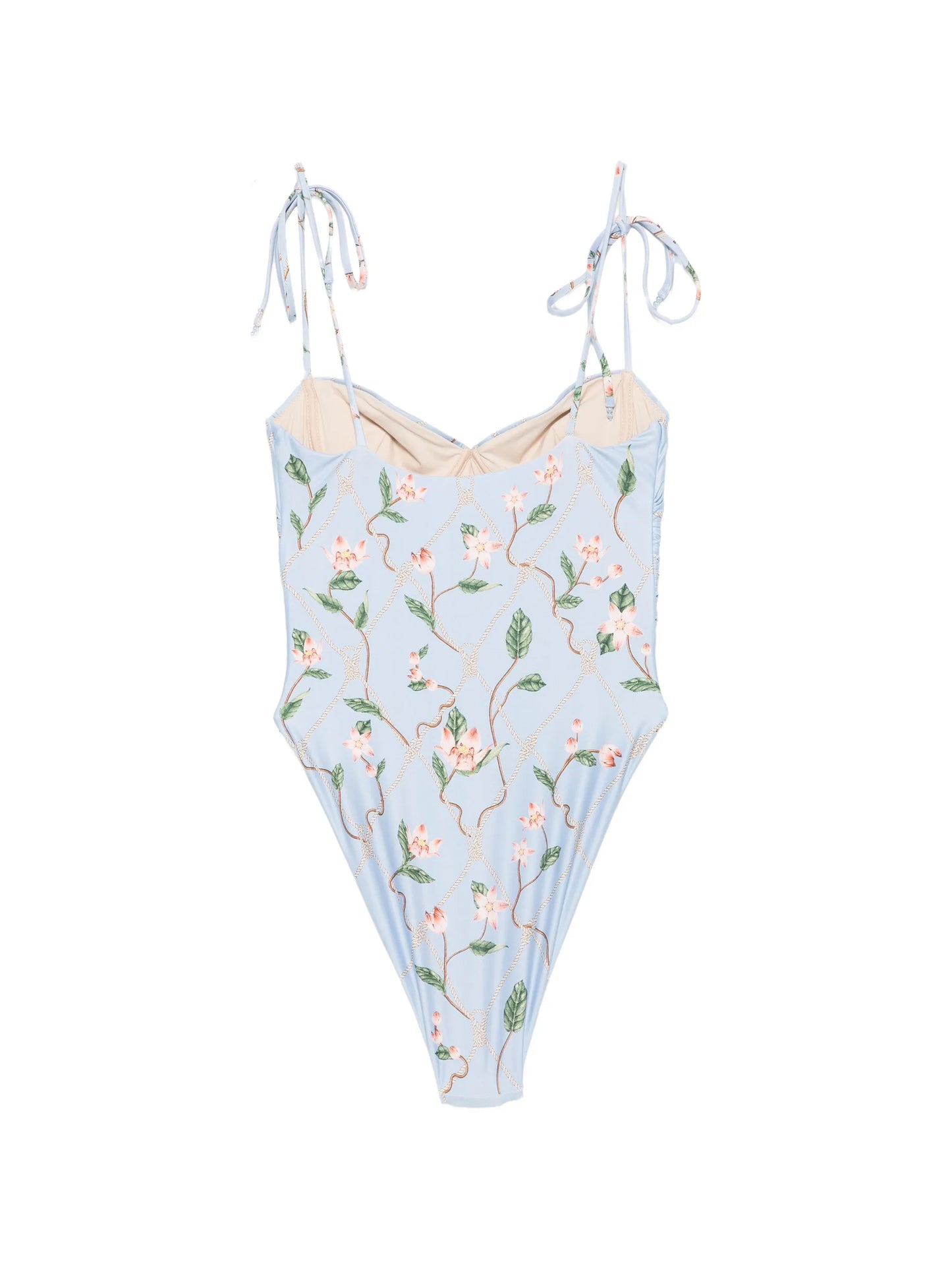 Rábano Navegante floral-print swimsuit