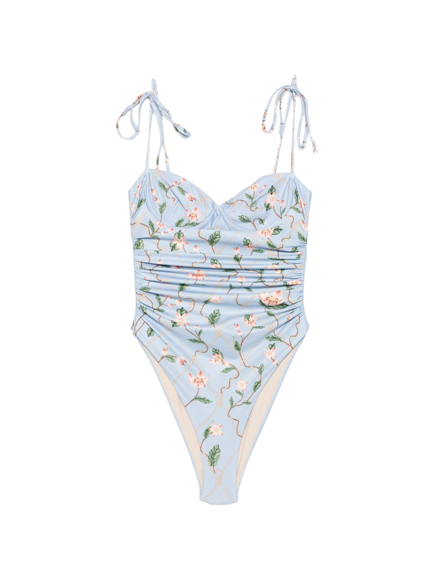 Rábano Navegante floral-print swimsuit