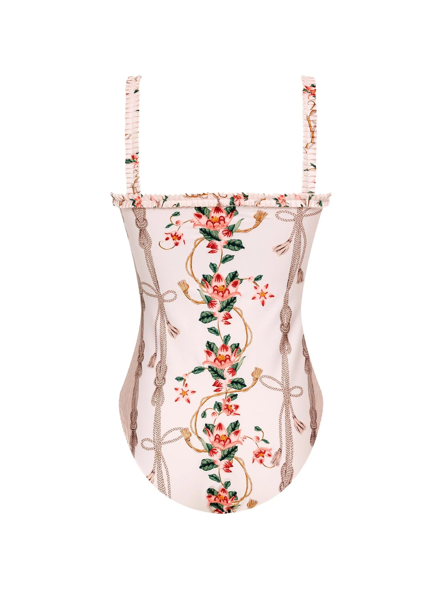 Limón Navegante ruffled swimsuit