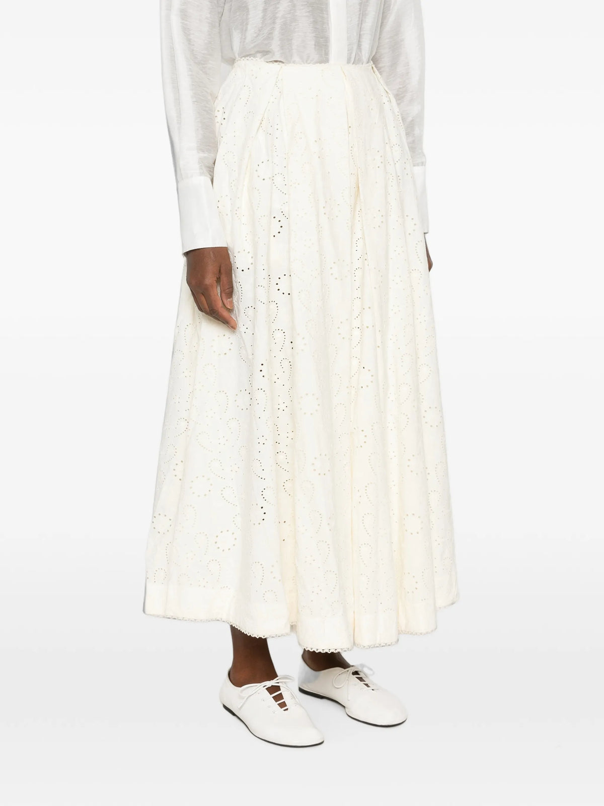 Delta eyelet skirt